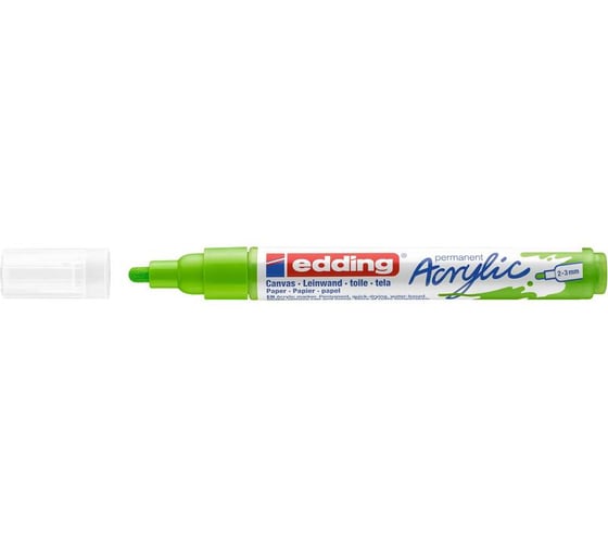 Акриловый маркер Edding 5100 салатовый, 2-3 мм 1327822