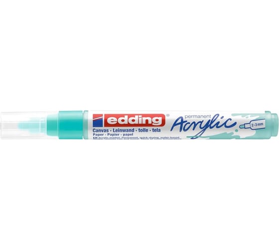 Акриловый маркер Edding 5100 бирюзовый, 2-3 мм 1327825