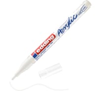 Акриловый маркер Edding 5300 белый, 1-2 мм 1327795