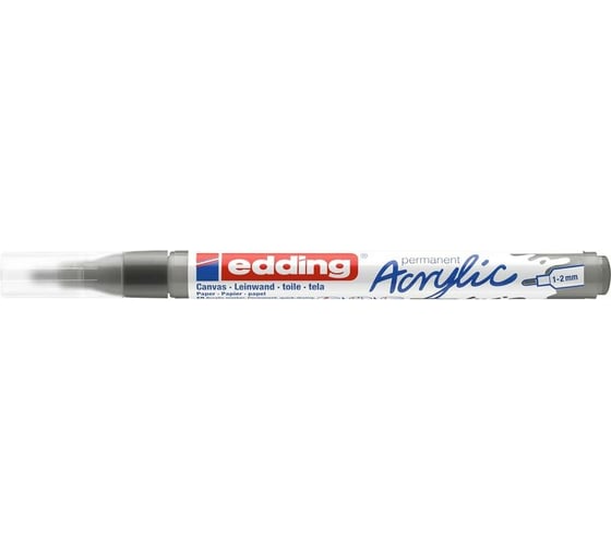 Акриловый маркер Edding 5300 антрацитовый, 1-2 мм 1327807