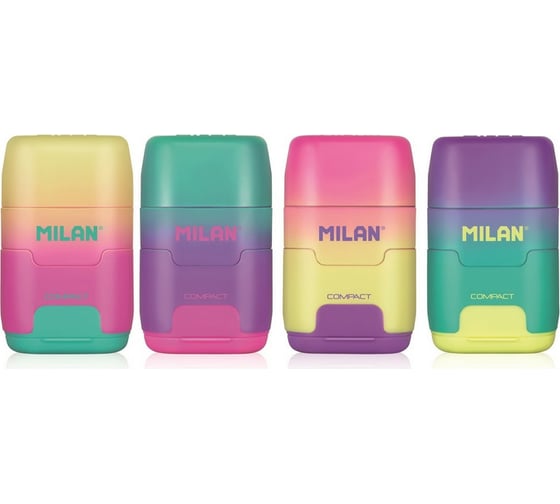 Ластик-точилка Milan Compact Sunset в ассортименте 1032920 1