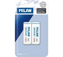 Ластик Milan 620 каучуковый, 2 шт 973171