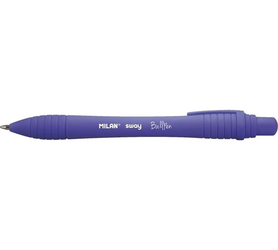 Шариковая ручка Milan Sway, 1,0мм, синий, 3шт/уп., европодвес, BWM10324 973940