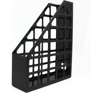 Вертикальный накопитель Attache пластиковый, черный, ширина отделения 75 мм 1255287