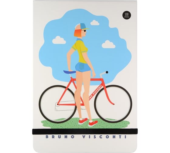 Блокнот Bruno Visconti Megapolis Journal Summer Time А5 100 л., 145x210 мм 3-475/03 1217585