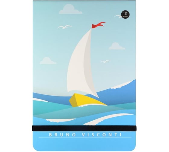 Блокнот Bruno Visconti Megapolis Journal Summer Time А5 100 л., 145x210 мм 3-475/03 1217585