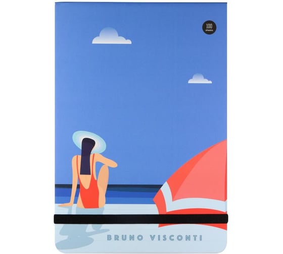 Блокнот Bruno Visconti Megapolis Journal Summer Time А5 100 л., 145x210 мм 3-475/03 1217585