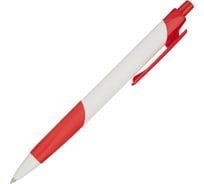 Автоматическая шариковая ручка Attache Symbol синяя, белый/красный корпус, 0.5 мм, 12 шт. 1044160