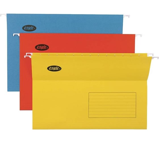 Подвесная папка Eagle FOOLSCAP ассорти картон 9351F/ассорт