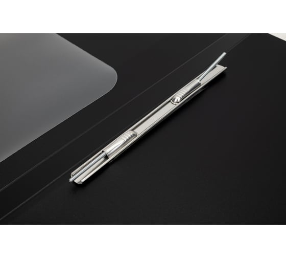 Папка-скоросшиватель INFORMAT А4 черный пластик 700 мкм NC4475Bk