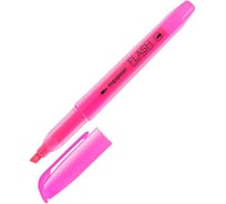 Текстовый маркер INFORMAT FLASH 1-4 мм розовый скошенный флуорисцентный FRK04P