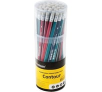 Чернографитный карандаш INFORMAT CONTOUR НВ в тубусе 48 шт PTNBZT-HB