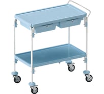 Внутрибольничная тележка для перевозки медикаментов, перевязочных материалов и других медицинских изделий дезар ТБ-01- КРОНТ по ТУ 9451-006-11769436-2003, в варианте исполнения 2/2 61381