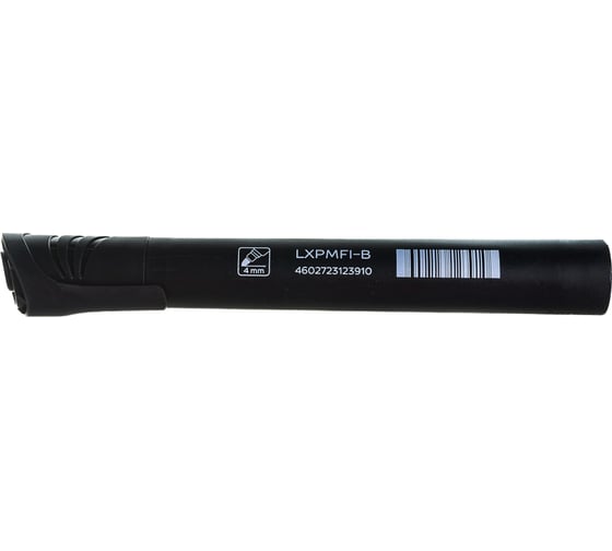 Перманентный маркер LOREX FIX IT 4 мм черный круглый LXPMFI-B