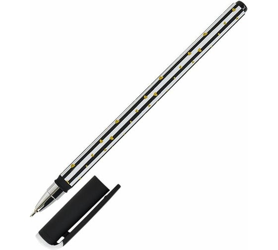 Масляная ручка LOREX Slim Soft B&W.STRAPS 0,50 мм синий LXOPSS-BW2