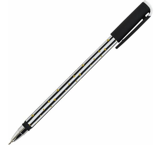 Масляная ручка LOREX Slim Soft B&W.STRAPS 0,50 мм синий LXOPSS-BW2