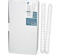Пружина для переплета LITE 22 мм белый пластик А4 50 шт SPR-PLAS/22W