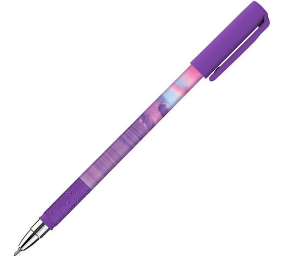 Масляная ручка LOREX Slim Soft Grip SUNSET VIBES 0,50 мм синий LXOPSSG-SV1
