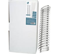 Пружина для переплета LITE 45 мм белый пластик А4 50 шт SPR-PLAS/45W
