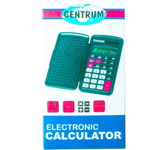 Карманный калькулятор CENTRUM 8 разрядный 83405