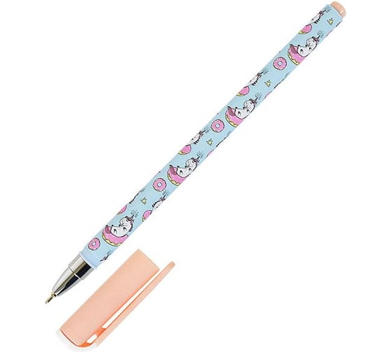 Масляная ручка LOREX Slim Soft ILLEGALLY CUTE.UNICORN 0,50 мм синий LXOPSS-IC6