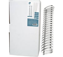 Пружина для переплета LITE 51 мм белый пластик А4 100 шт SPR-PLAS/51W