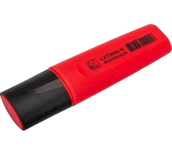 Текстовый маркер LOREX NOTE IT 1-5 мм красный скошенный LXTMNI-R