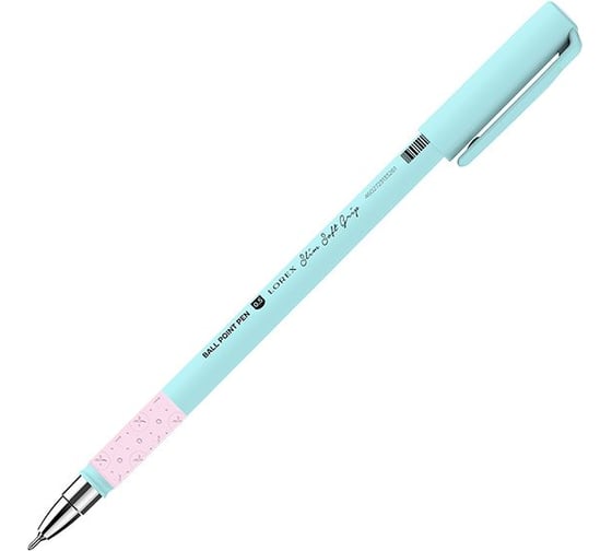 Масляная ручка LOREX Slim Soft Grip PASTEL 0,50 мм 24 шт в упаковке LXOPSSG-PS3
