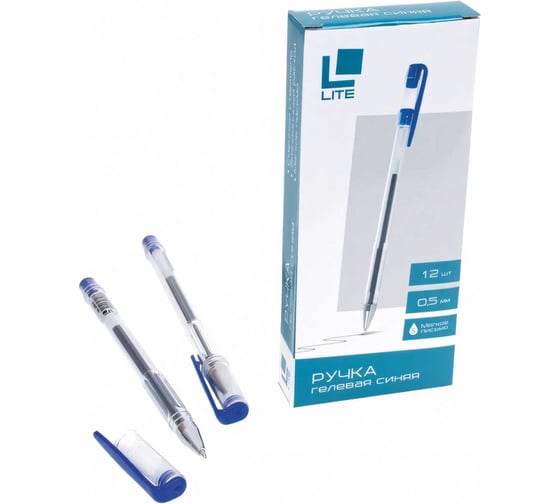 Гелевая ручка LITE 0,5 мм синий GPBL-B