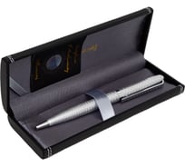 Шариковая ручка Manzoni VIAREGGIO серебряная футляр кожзам VIA3030-BM