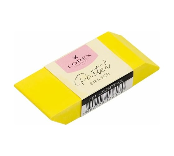 Ластик LOREX PASTEL CONTOUR LOVE прямоугольный LXESPT-CL