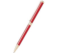 Шариковая ручка Manzoni LATINA цвет корпуса: красный футляр кожзам LTN1040-BM