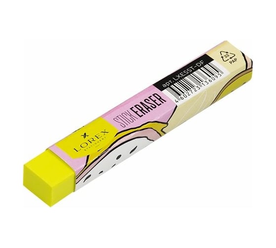 Ластик LOREX STICK DRAGON FRUIT прямоугольный LXESST-DF