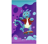 Блокнот Schoolformat SMART DINO А7 40 листов, клетка, склейка, мелованный картон, глянцевая ламинация БЛ7-СМД