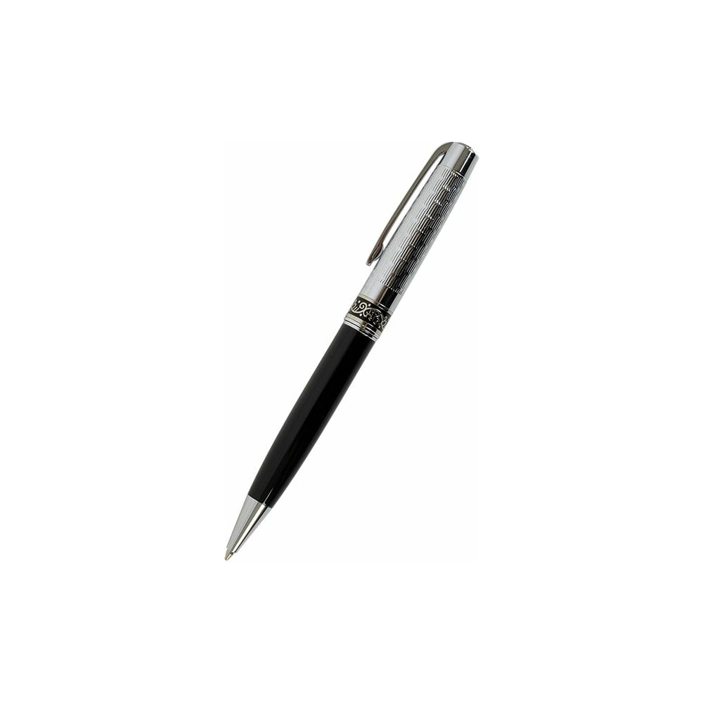 Шариковая ручка  TRENTO цвет корпуса: черный футляр кожзам .