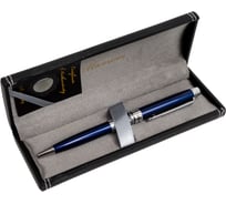 Шариковая ручка Manzoni VENEZIA цвет корпуса: синий футляр кожзам AP009B060610M