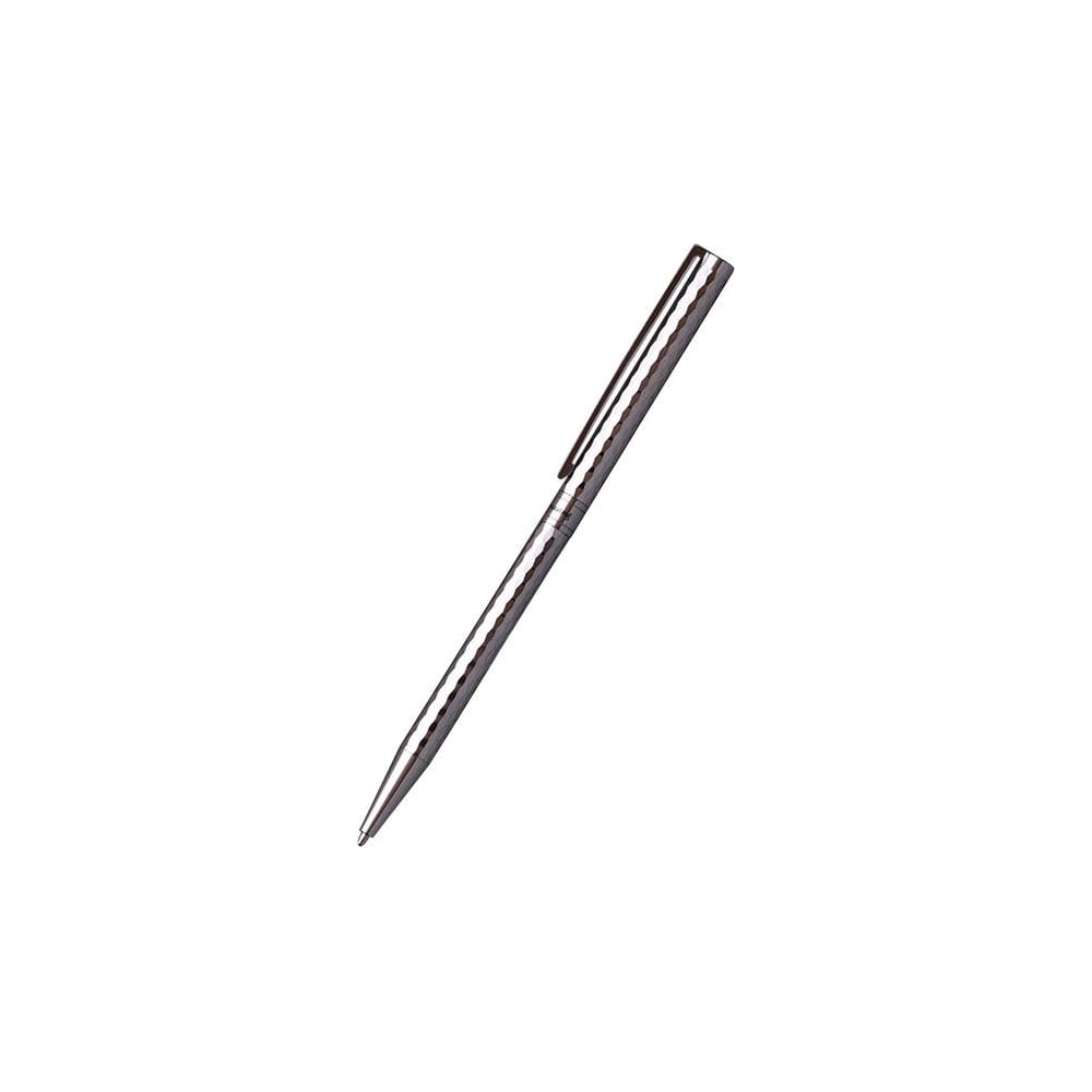 Шариковая ручка  ASTI цвет корпуса: серебро картонный футляр .