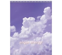 Блокнот Schoolformat ОБЛАКА А6 40 листов, клетка, гребень, мелованный картон, глянцевая ламинация, 35 шт в упаковке БЛ6-ОБ