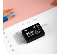 Ластик DELI Little Singer EH316 32x22x12.5 мм черный 1901114