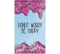 Блокнот Schoolformat ВКУСНЫЙ ПОНЧИК А7 40 листов, клетка, склейка, мелованный картон, глянцевая ламинация БЛ7-ВПН