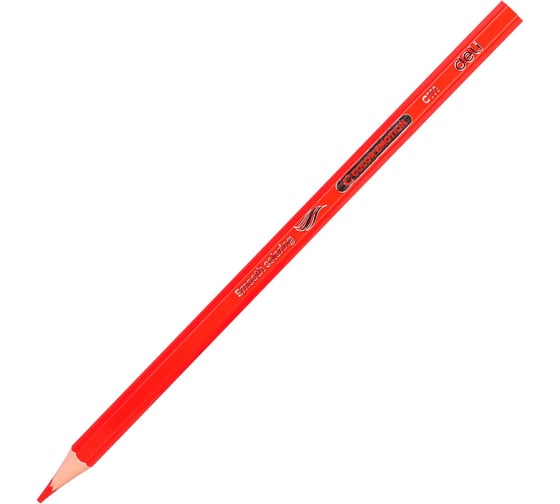 Карандаши цветные DELI EC111-12 Color Emotion шестигранный липа 12 цветов тубус пластиковый 12 шт 1478863