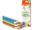 Карандаши цветные DELI EC127-12 ColoRun шестигранный дерево 12 цветов коробка/европодвес 12 шт 1905951 1