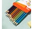 Карандаши цветные DELI EC127-12 ColoRun шестигранный дерево 12 цветов коробка/европодвес 12 шт 1905951 2