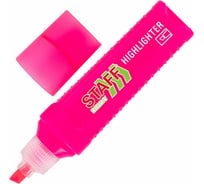 Текстовыделитель EVERYDAY HL-707, РОЗОВЫЙ, линия 1-5 мм, Staff 152544