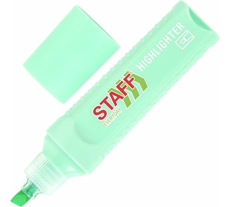 Текстовыделитель EVERYDAY HL-707, БИРЮЗОВЫЙ, линия 1-5 мм, Staff 152546