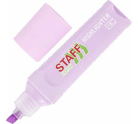 Текстовыделитель EVERYDAY HL-707, ЛАВАНДОВЫЙ, линия 1-5 мм, Staff 152547