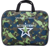 Папка Calligrata Камуфляж с ручками для мальчиков текстиль А4 70 мм 350x270 мм 6342351