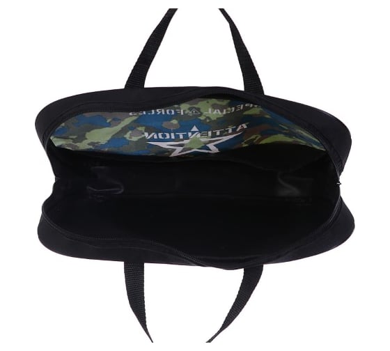Папка Calligrata Камуфляж с ручками для мальчиков текстиль А4 70 мм 350x270 мм 6342351