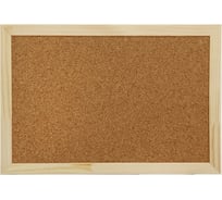 Пробковая доска Calligrata LINE 30х45 см в деревянной раме B1105 3413876