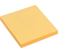 Блок с липким краем Calligrata 76x76 мм 80 листов, флуоресцентный оранжевый 5491849